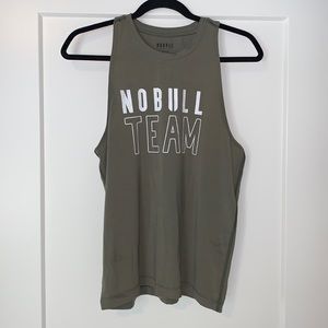 NoBull Project high neck green tank top team shirt